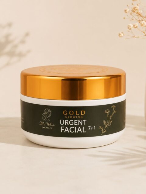 Mr. White Organics Gold Glowing Urgent Facial 7 in 1