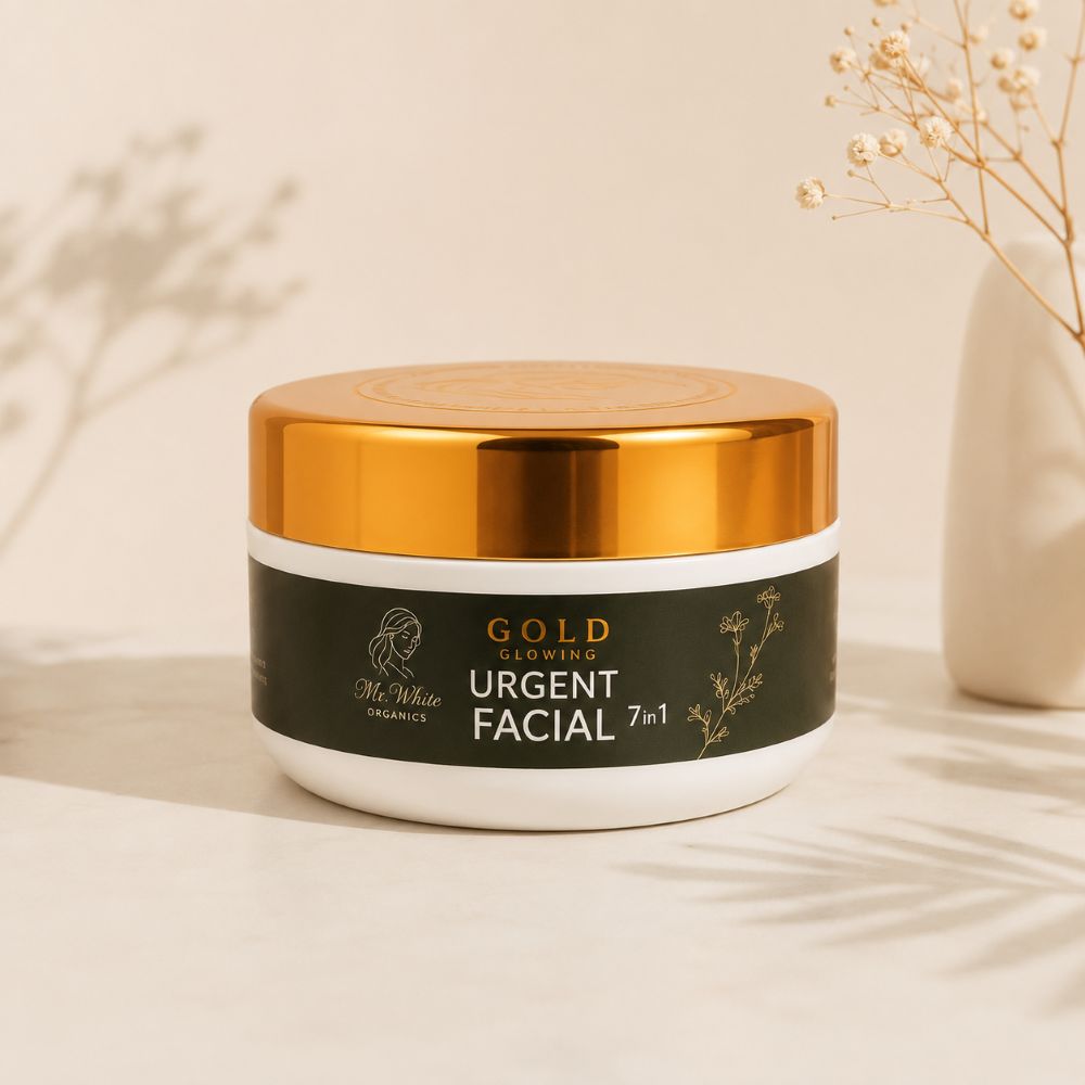 Mr. White Organics Gold Glowing Urgent Facial 7 in 1