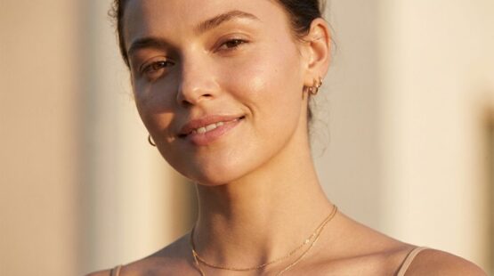 glowing skin